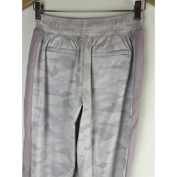 Athleta Brooklyn Lined Camo Jogger Pant's Shasta Purple Women's Size 0 - Picture 10 of 13